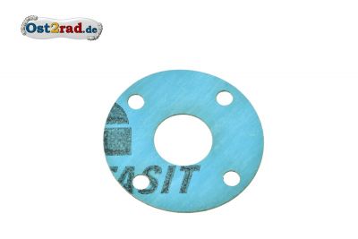 Dichtung für Verschlußdeckel Räderkastendeckel EMW PLASTASIT blau