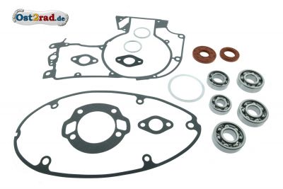 Dichtungs- und Lagersatz JAWA 353 FKM-Viton BRAUN