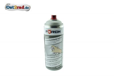 Bombe laque épaisse 4-en-1 argent RAL 9006 400ml
