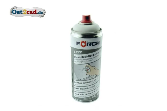 Dickschichtlack 4-in-1 weiß RAL 9010 400ml