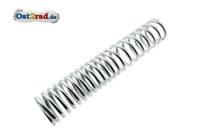 Druckfeder Federbein vorn für MZ ES 125 150, verchromt progressiv
