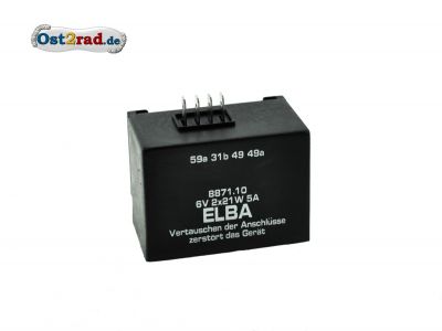 Elba Bink- und Ladebaustein 6V SR50 SR80