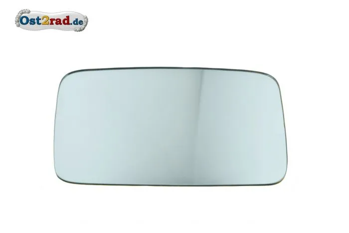 Spiegelglas eckig passend für MZ, ES, TS, ETS
