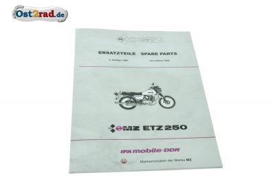 Ersatzteilkatalog MZ ETZ250