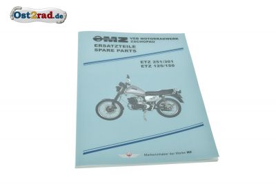 Ersatzteilkatalog MZ ETZ 125 150 251 301