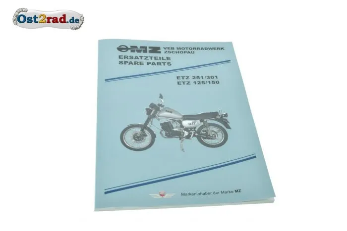 Ersatzteilkatalog MZ ETZ 125 150 251 301