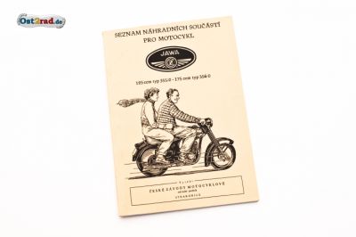 Ersatzteilkatalog JAWA 125 175 Typ 355 356 deutsch