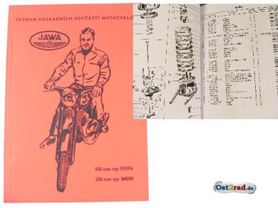 Parts Catalog Jawa Type 559, 360