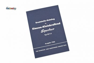 Ersatzteilkatalog SIMSON Sperber