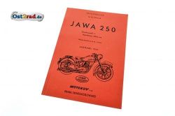 Ersatzteilliste JAWA Perak 250 Typ 11 deutsch
