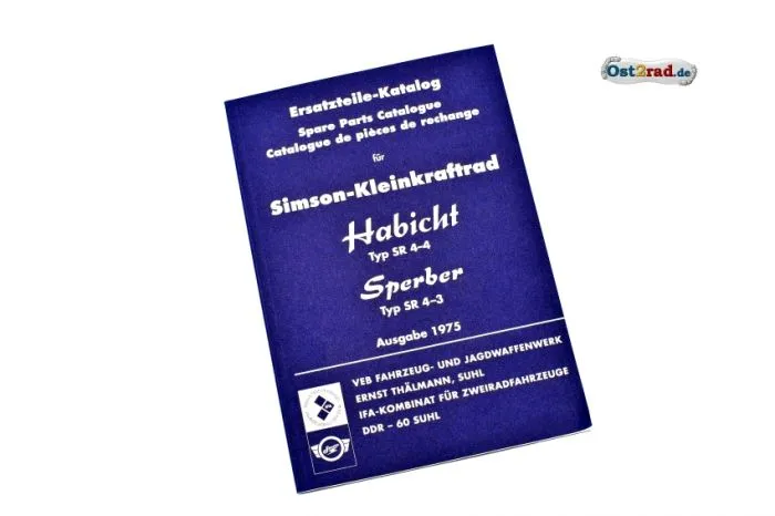 Ersatzteilkatalog SIMSON Sperber Habicht