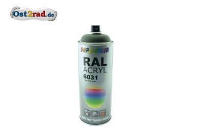 Farbspray ACRYL ähnlich NVA-grün RAL 6031, matt