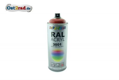 Farbspray ACRYL signalrot RAL 3001, glänzend