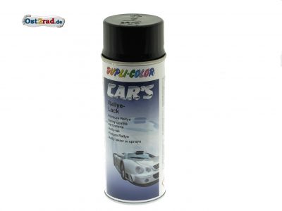 Rallye - Lack schwarz glänzend DUPLI Spraydose 400ml