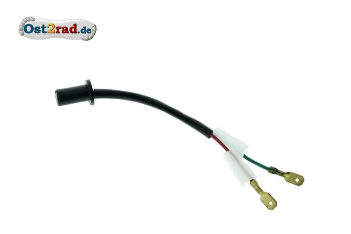 Fassung mit Kabel Tacho- und Drehzahlmesserbeleuchtung MZ SIMSON