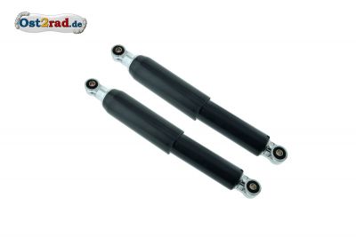 Federbeine PAAR hinten KR51/1 Star schwarz - alte Optik