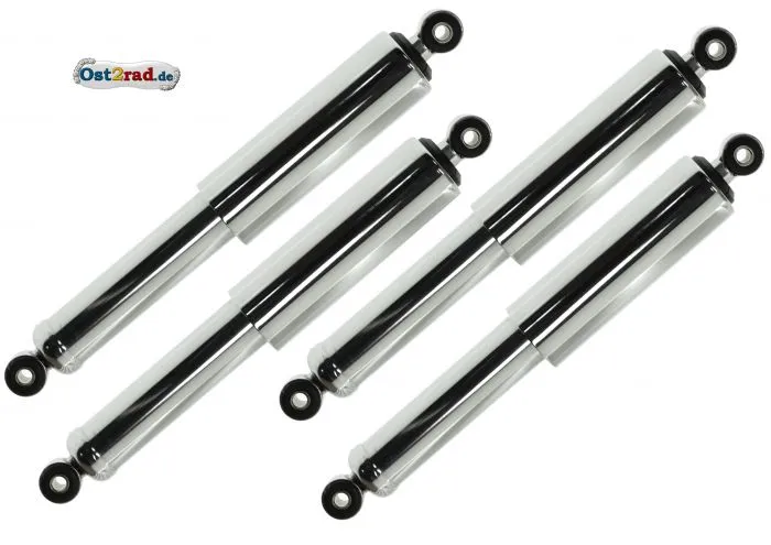 Federbeine Satz Chrom KR51/1 Star komplett für Simson