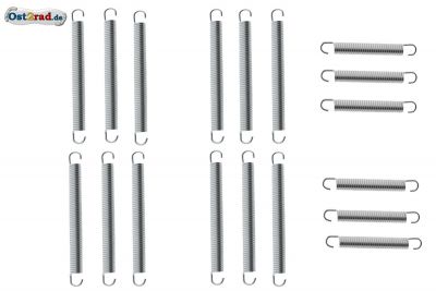 Federnsatz Sattel 18 - teilig SIMSON SR1 SR2 Baujahr 1957