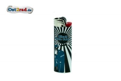 Briquet BIC noir - Allzeit gute Fahrt ( bonne route)