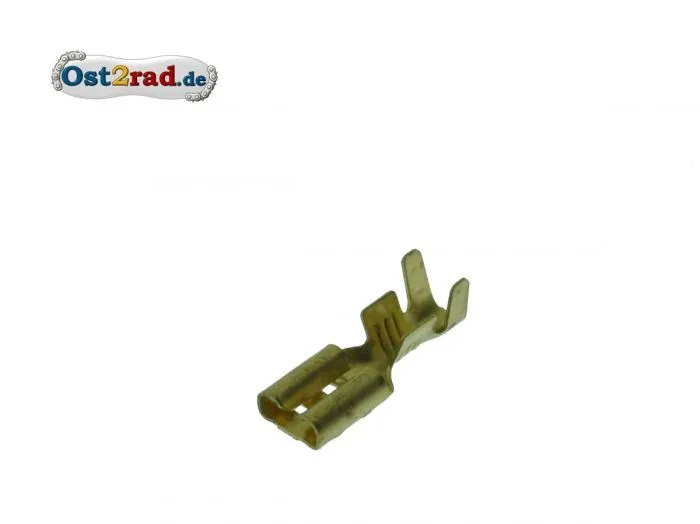 Flachsteckhülse unisoliert 6,3 mm - 1,5 - 2,5 mm²