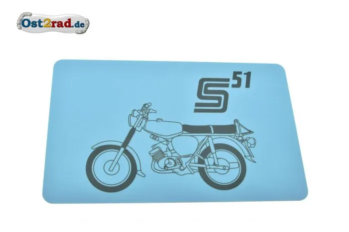 Frühstücksbrettchen S51 blau