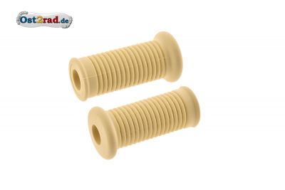 Caoutchouc repose-pied arrière BEIGE  Simson  MZ et universel 18-20 mm