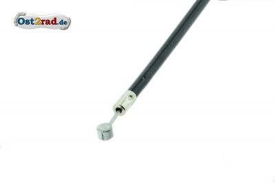 Gaszug BVF Vergaser S51E Enduro + 50mm Überlänge schwarz