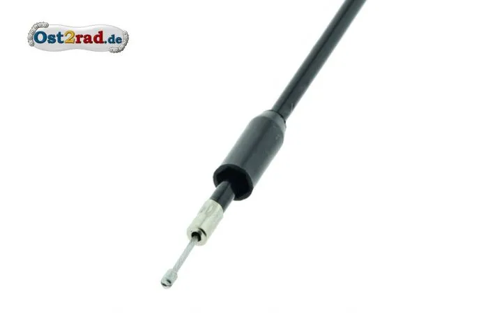 Gaszug BVF Vergaser S51E Enduro + 75mm Überlänge schwarz