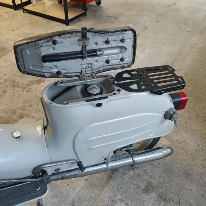 Gepäckträger Custom TAIL schwarz SIMSON Schwalbe