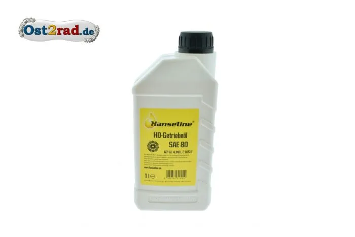 Getriebeöl Hanseline 1 Liter SAE80 für Simson MZ Jawa - auch Tuning