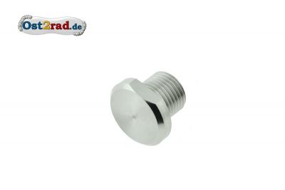 Thread stopper for the suspension unit attachment MZ ES250 / 1/2 stainless steels polishes