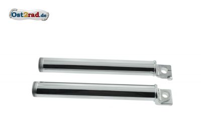 Fourreaux de fourche chromés (paire) JAWA CZ 634 476 487 471