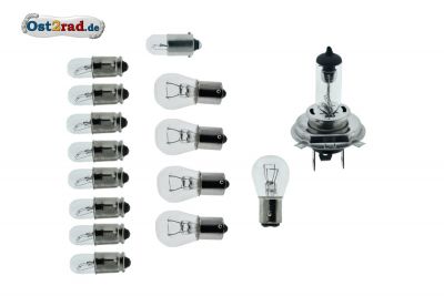 Halogen H4 bulbs set ETZ