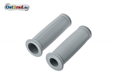 Caoutchoucs gris poignées de guidon  IWL AWO BK350 EMW BMW 1ère qualité