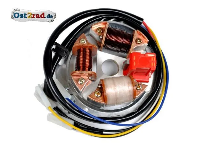 Grundplatte Simson 6V 35/21W Elektronik Bilux S51 SR50 KR51