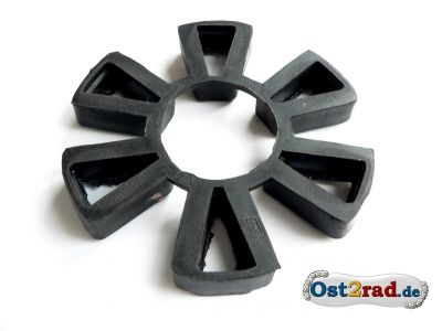 Rubber for chainwheel JAWA new hub