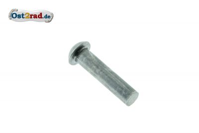 Halbrundniete 4x20 für AWO und Jawa Kotflügel Streben, Halter