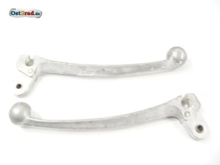 Handhebelset Jawa Pionier, Mustang aus Aluminium mit Kugel
