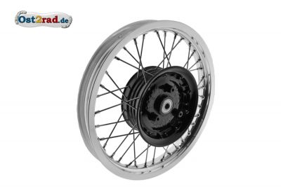 Roue arrière avec rayons inox MZ ETZ 125 150