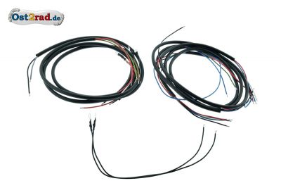 Kabelbaum passend für MZ RT 125/1 mit Bremslicht Halbnabe