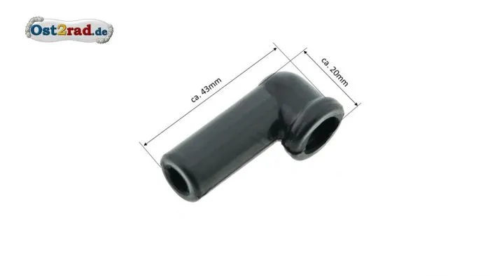 Kabeldurchführung Schalter Lenker abgewinkelt für MZ ES 150 250-2 RT125, Plastasit