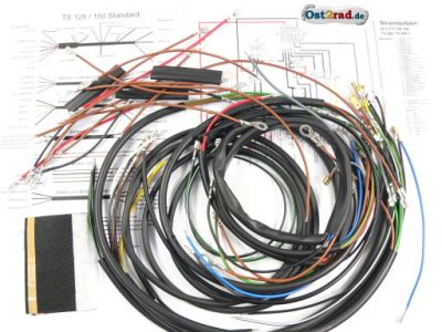 Faisceau électrique complet MZ TS 125 150