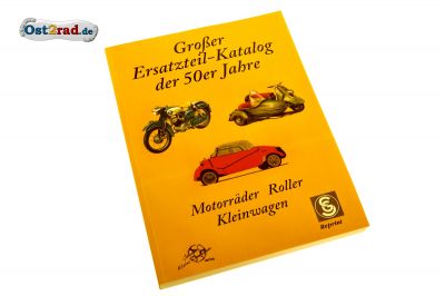 Buch Großer Ersatzteilkatalog der 50er Jahre