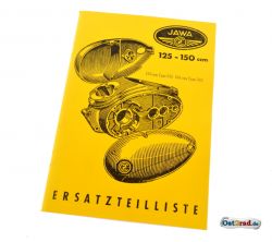 Ersatzteilkatalog Jawa 125 150 Typ 351 352 deutsch