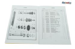 Ersatzteilkatalog Jawa 125 150 Typ 351 352 deutsch