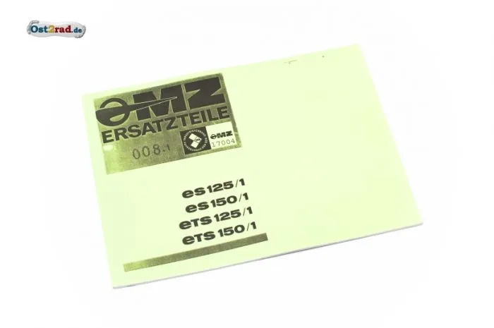 Ersatzteilkatalog passend für MZ ES ETS 125 150