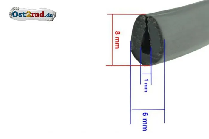 Kedergummi Jawa für Batterie- und Werkzeugkasten, universal, EPDM