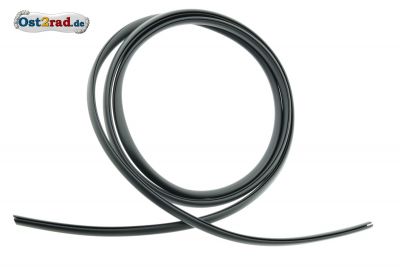 Keder, Kantenschutz universal für Blech, schwarz, EPDM