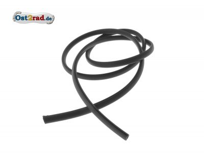 Gummi Keder oval - rund, geschlitzt 5mm, EPDM, für Beinbleche Simson MZ