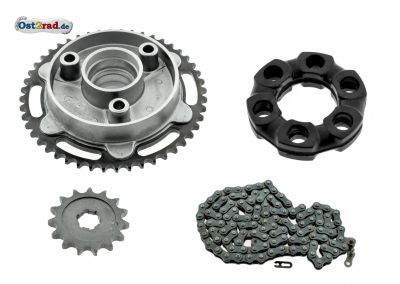 Kit transmission secondaire pour MZ ETZ 125 150